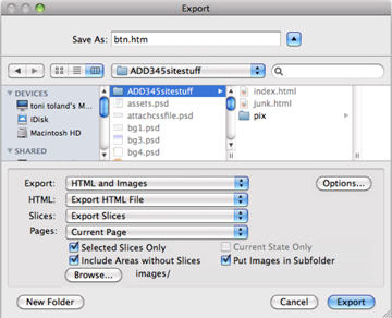 export fireworks button