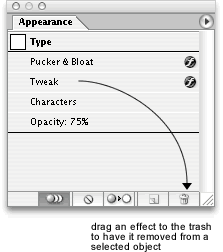appearance palette