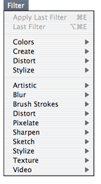 filter menu