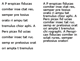 line spacing