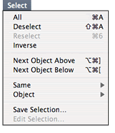 select menu